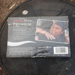 Jet print photo paper